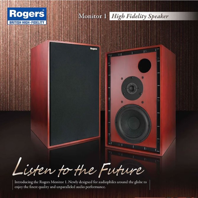 Rogers 65th Anniversary Edition Monitor 1 Speaker Rogers-monitor-1-info